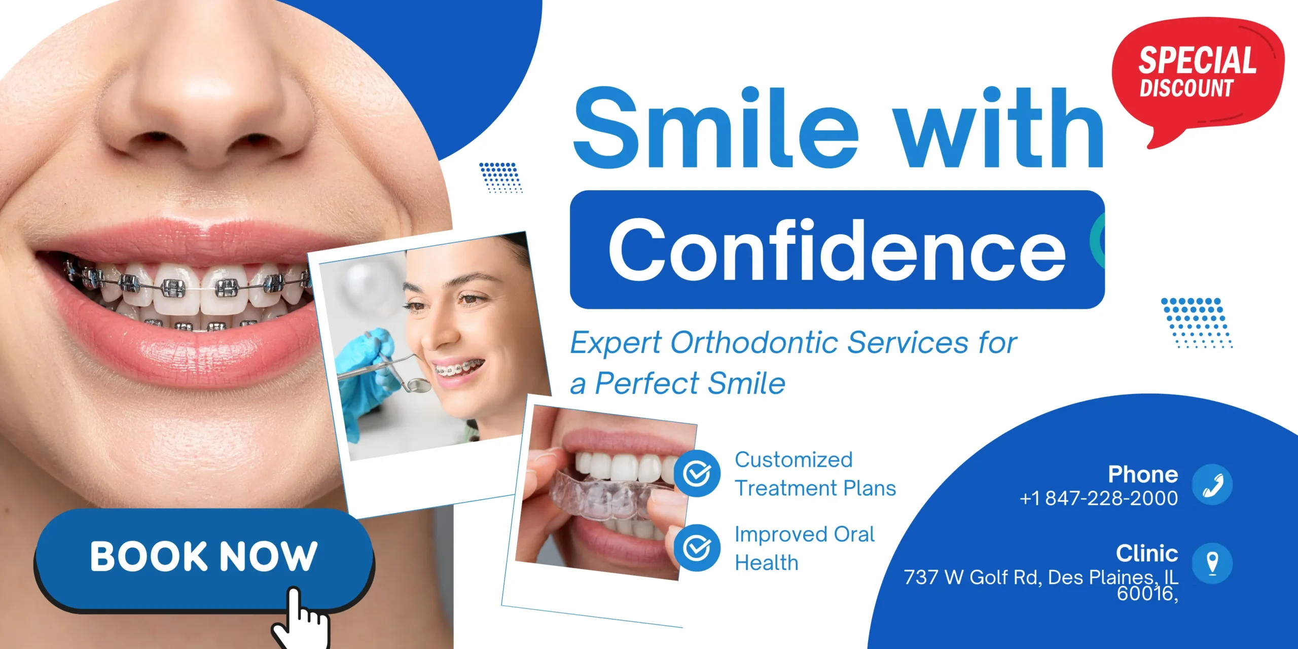 Bright Dental Orthodontics Special Discount Advertisement
