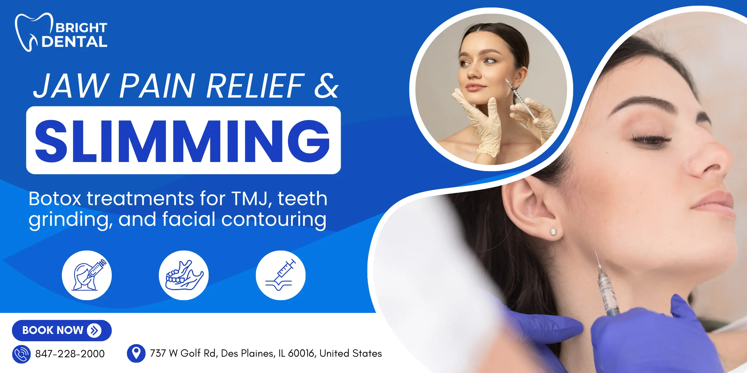 Botox for Teeth Grinding & Jaw Pain Relief at Bright Dental​