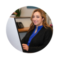 Andrea, an experienced Patient Coordinator, supporting patients with dental treatment plans, scheduling, insurance, and financial arrangements.