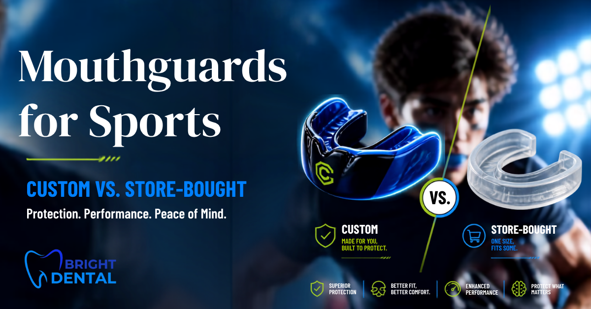 Mouthguards for Sports Custom vs Store-Bought