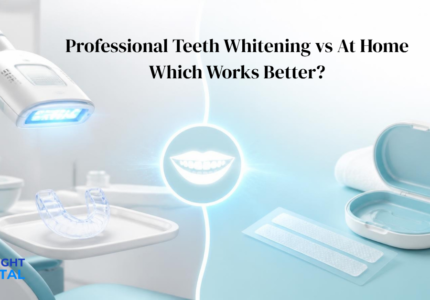Professional Teeth Whitening vs At Home